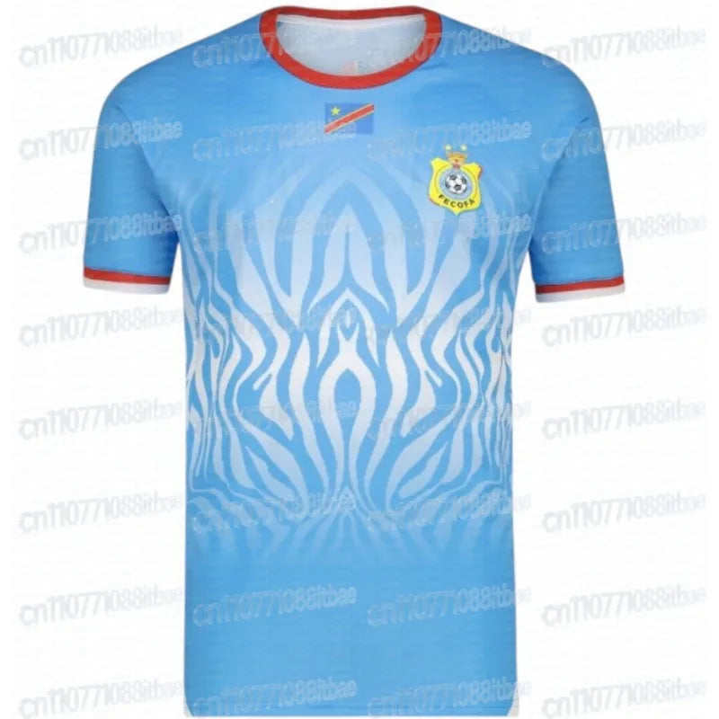 Maillot de foot bleu de la RD Congo