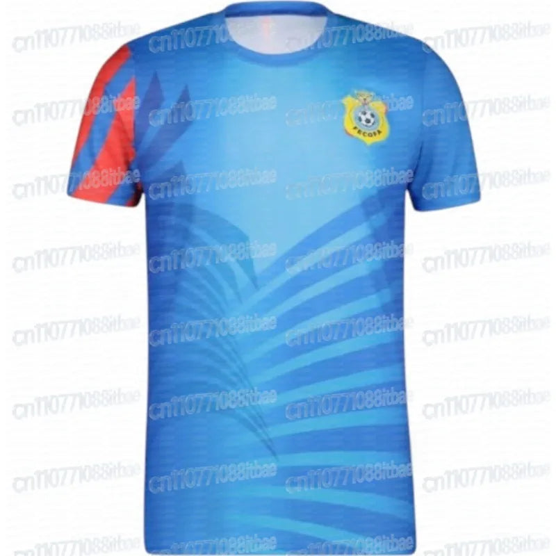 Maillot de foot bleu de la RD Congo