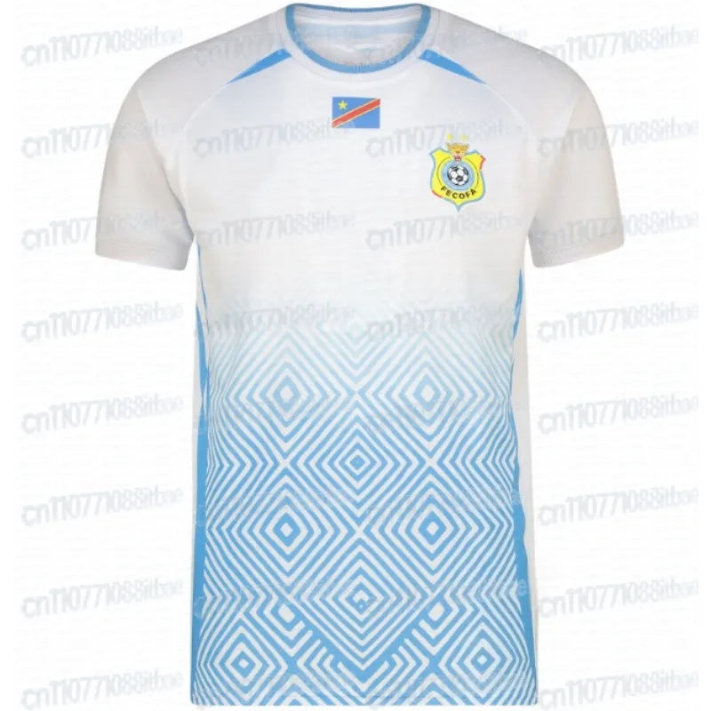 Maillot de foot bleu de la RD Congo